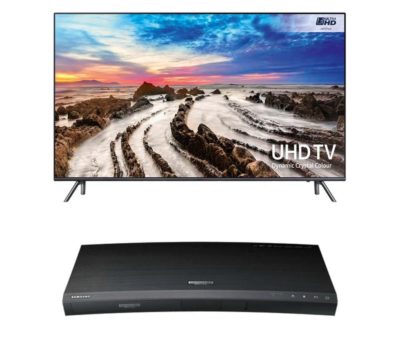 65 SAMSUNG UE65MU7070 Smart 4K HDR LED TV & 4K 3D Blu-ray Player Bundle 65 SAMSUNG UE65MU7070 Smart 4K HDR LED TV & 4K 3D Blu-ray Player Bundle
